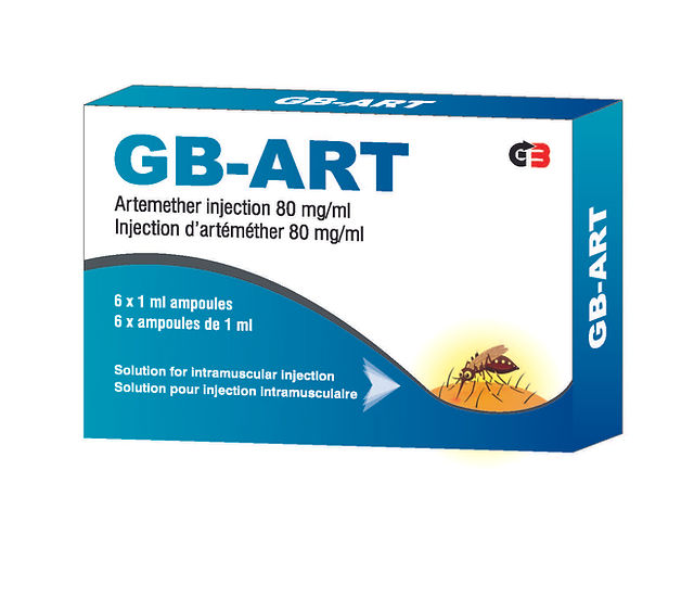 GB - ART INJ 80MG/ML 1X6 (Artemether)