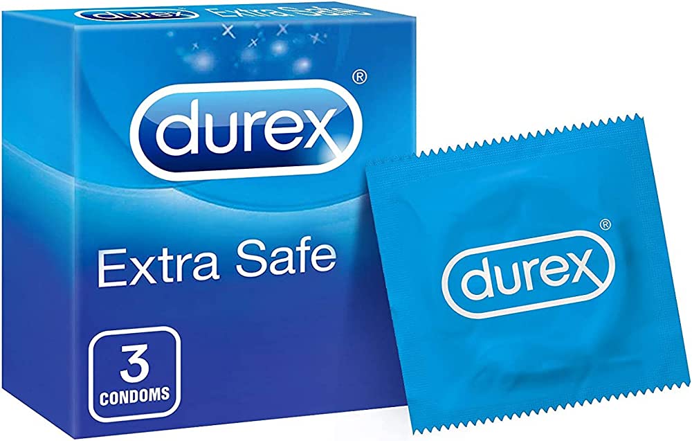 DUREX EXTRA SAFE 3' CONDOMS