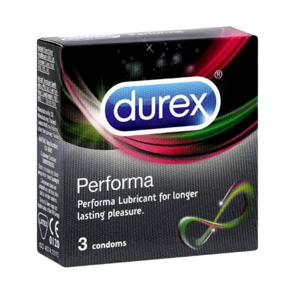 DUREX PERFORMA 3' CONDOMS
