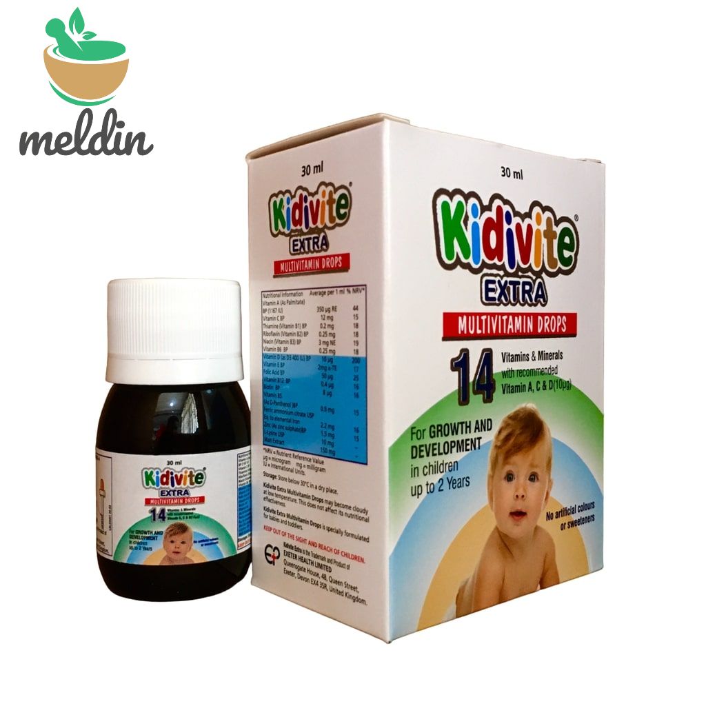 [ECL_EXE-116] Kidivite Extra Drops 25Ml(Exeter)