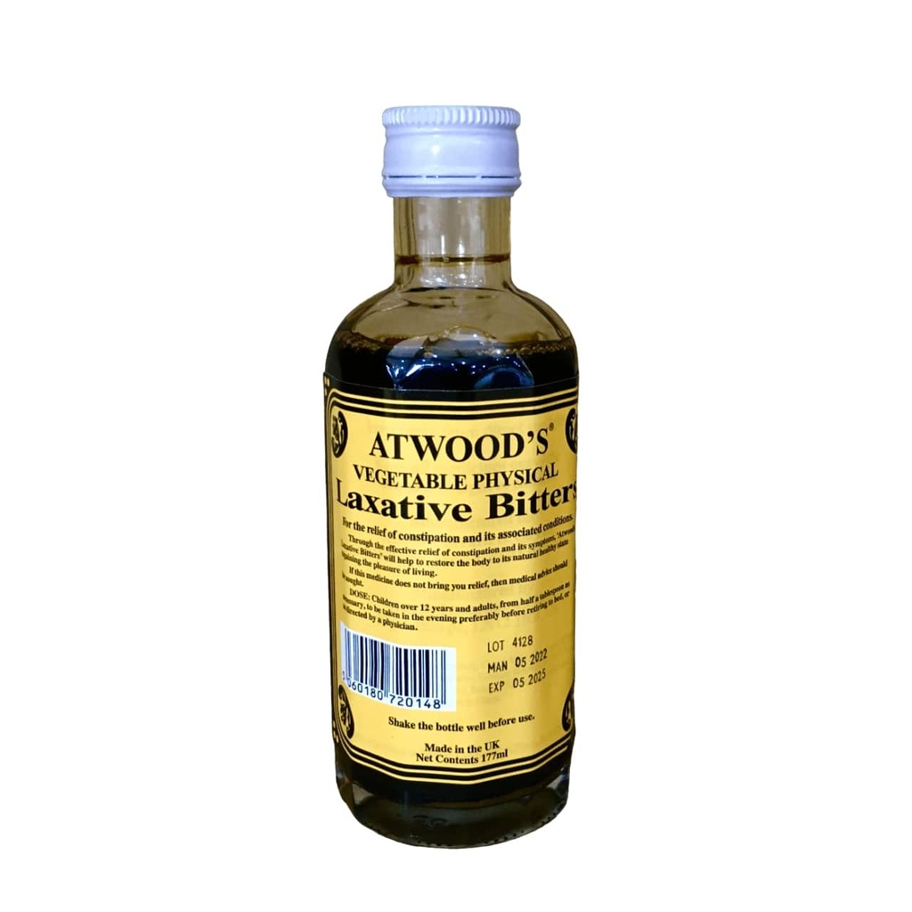 ATWOODS LAXATIVE BITTERS 177ML