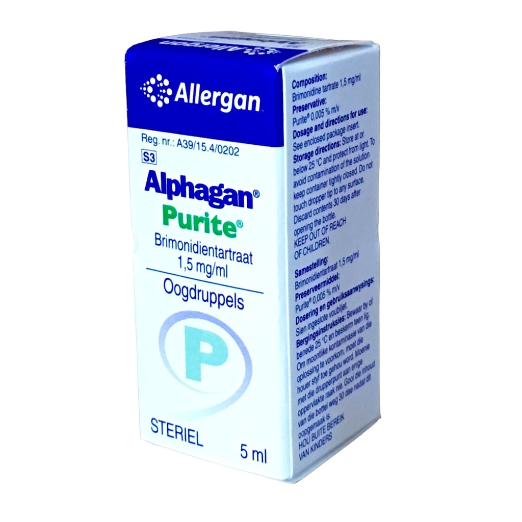 [PHL_ALG-01] Alphagan Purite Drop 5Ml 1'S