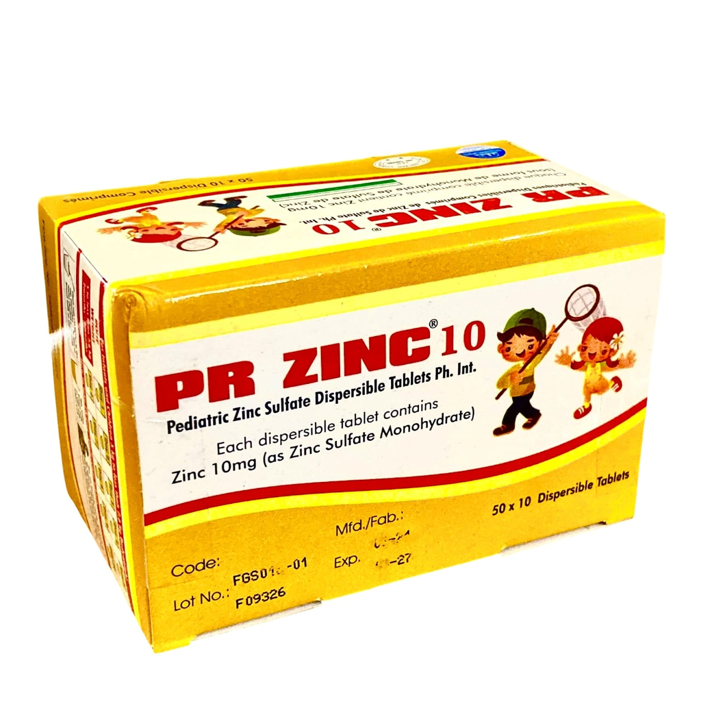 PR ZINC 10mg 50's