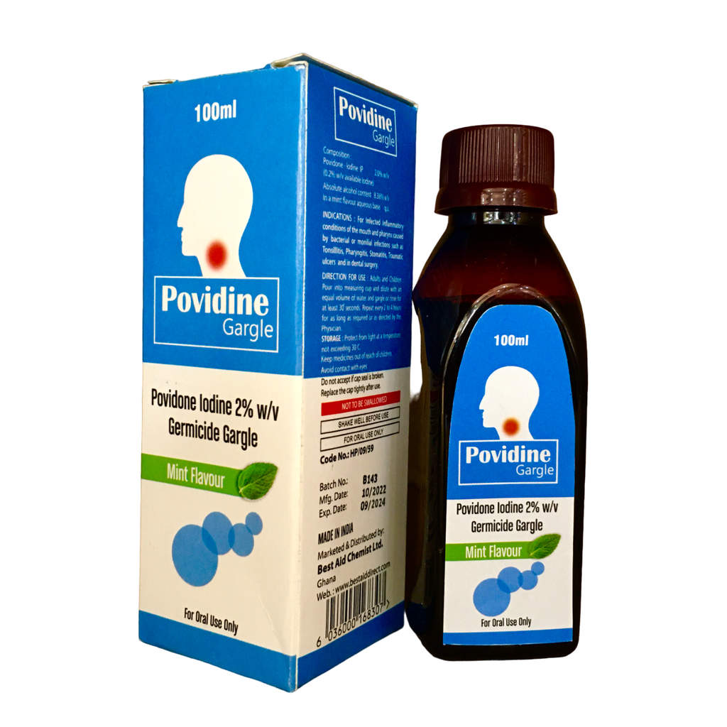 POVIDONE GARGLE 2%W/V
