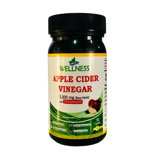 Wellness Apple Cider Vinegar With Chromium Tab1000Mg)