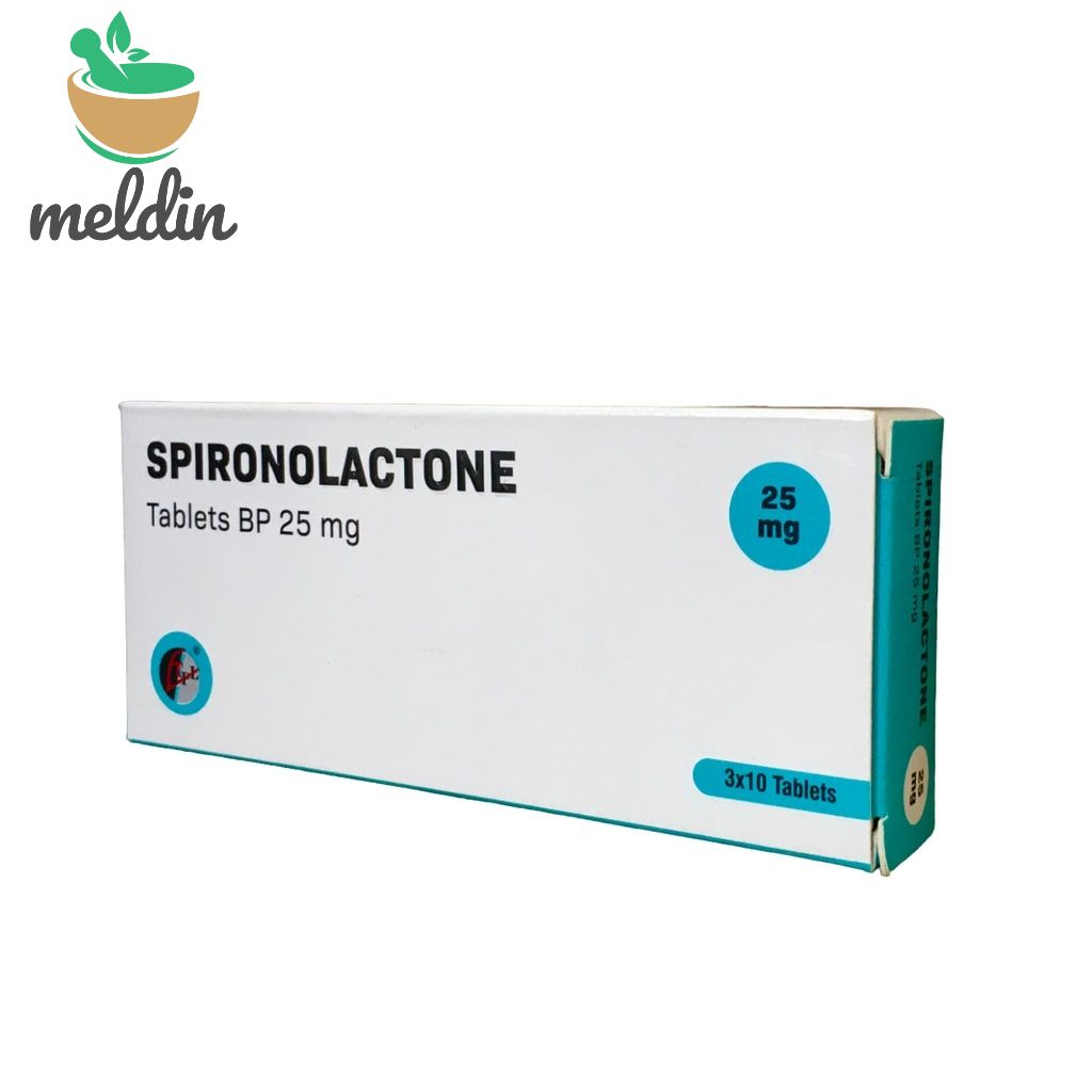 SPIRONOLACTONE 25MG TAB 30'