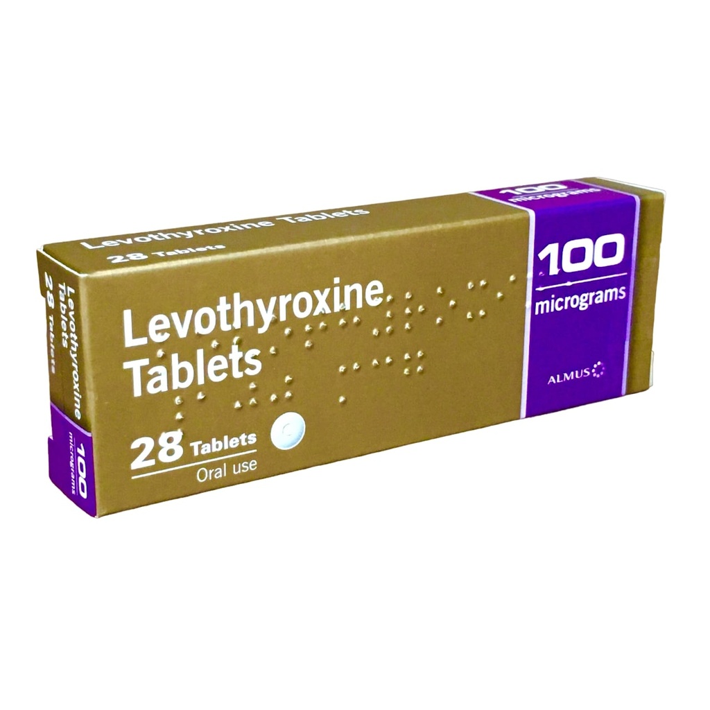 [UKP_GEN-189] LEVOTHYROXINE 100MG 28S