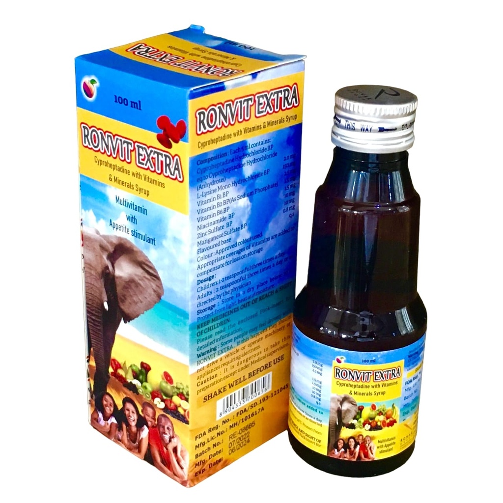 RONVIT EXTRA SYR 100ML