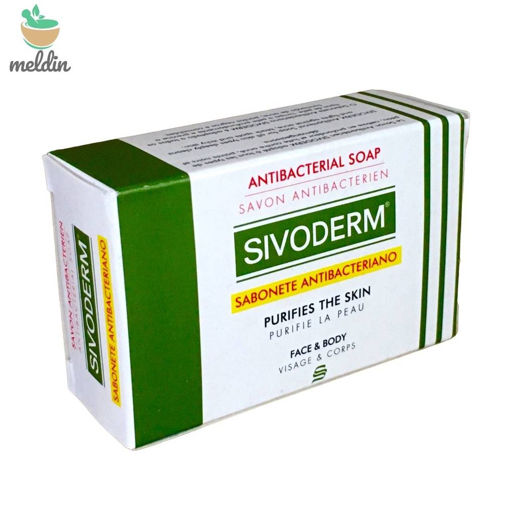 SIVODERM Soap 100gm (Antibacterial)