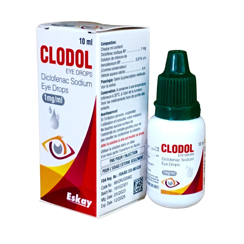 Clodol Eye Drop (Diclofenac)