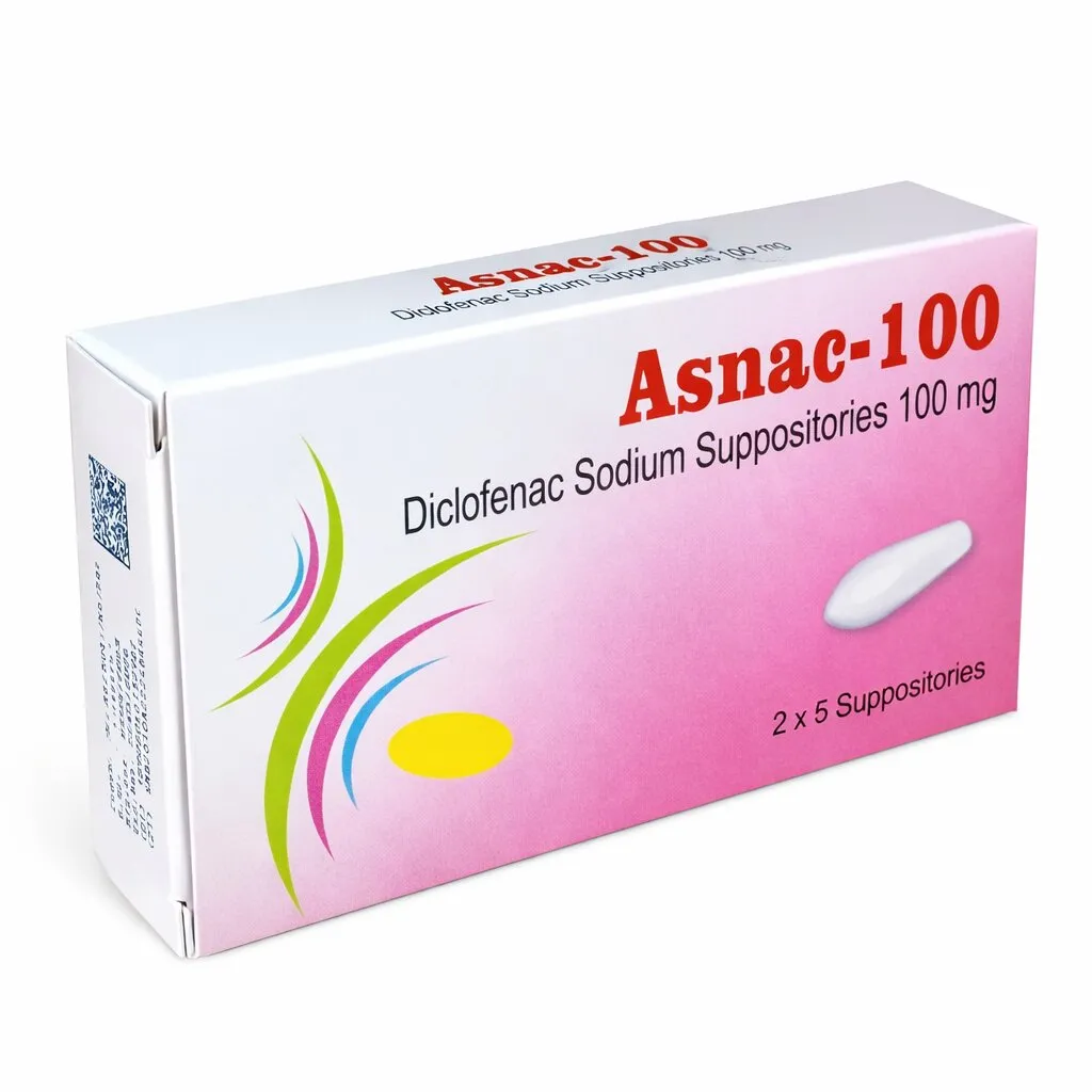 [ASC-01] Asnac 100Mg Supp 10'S (Diclofenac)