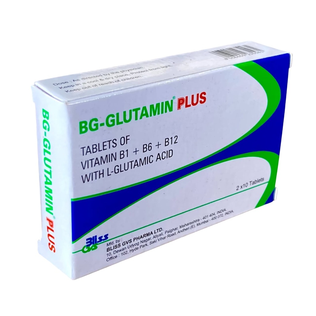BG Glutamin Plus Tabs