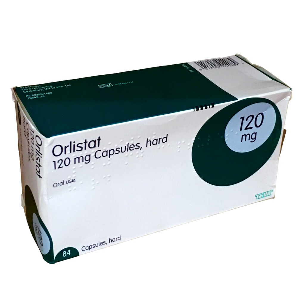 ORLISTAT 120MG CAPS 84's