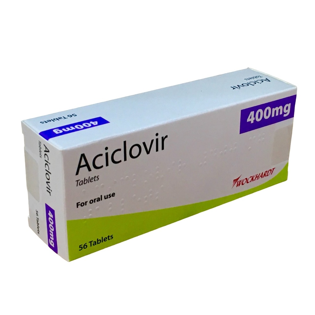 ACICLOVIR TAB 400MG 56'S