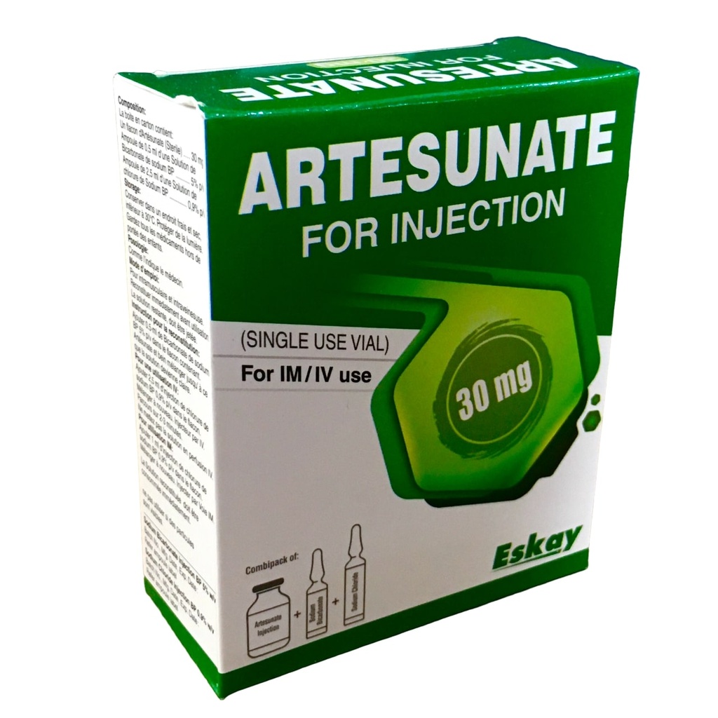 ARTESUNATE INJ 30MG (ESKAY)