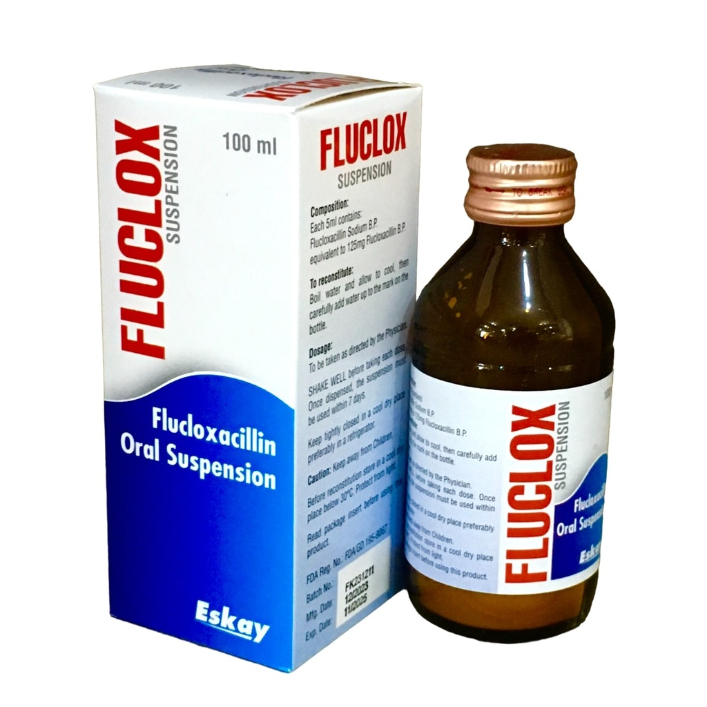 Flucloxacillin Susp 125Mg/5Ml (Eskay)
