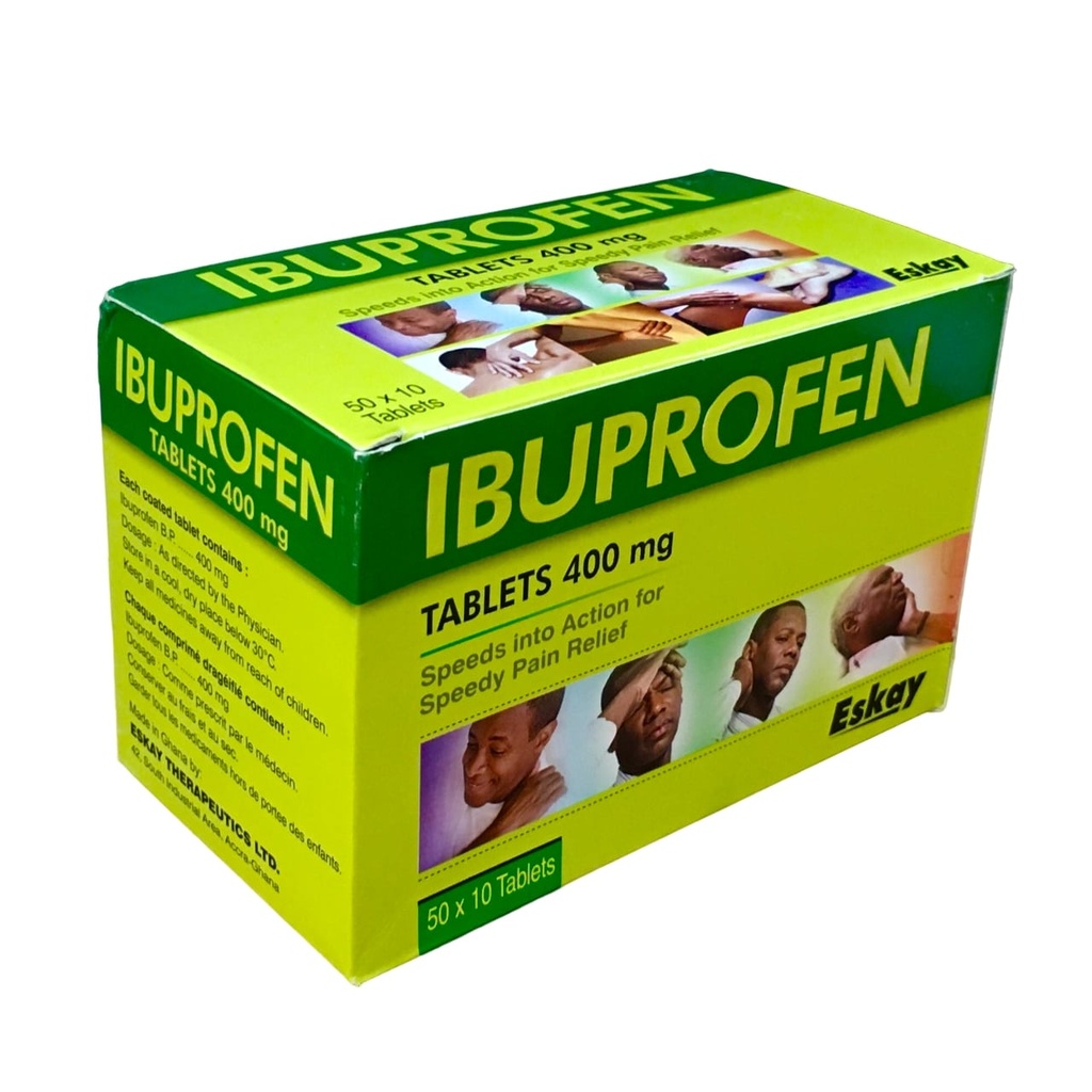 Ibuprofen Tab 400Mg