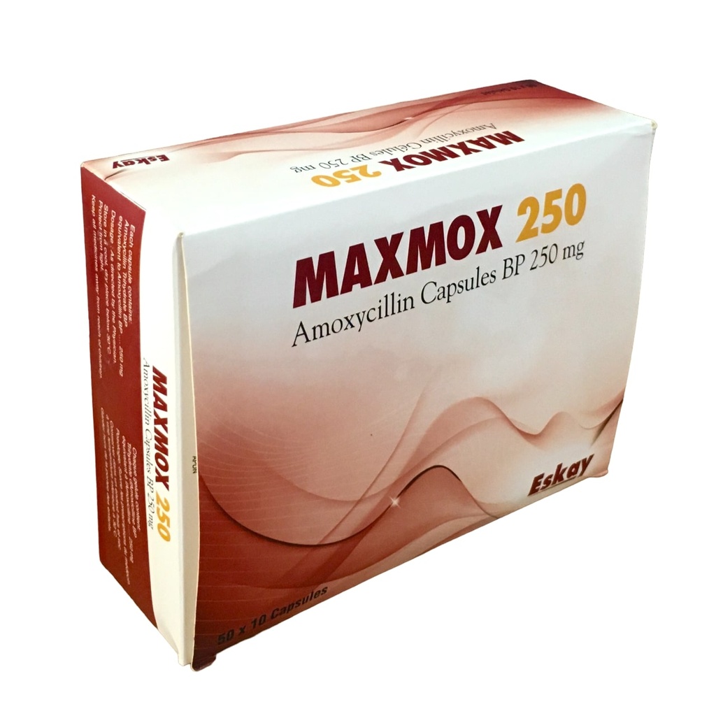 Maxmox (Amoxicillin) 250mg 500's