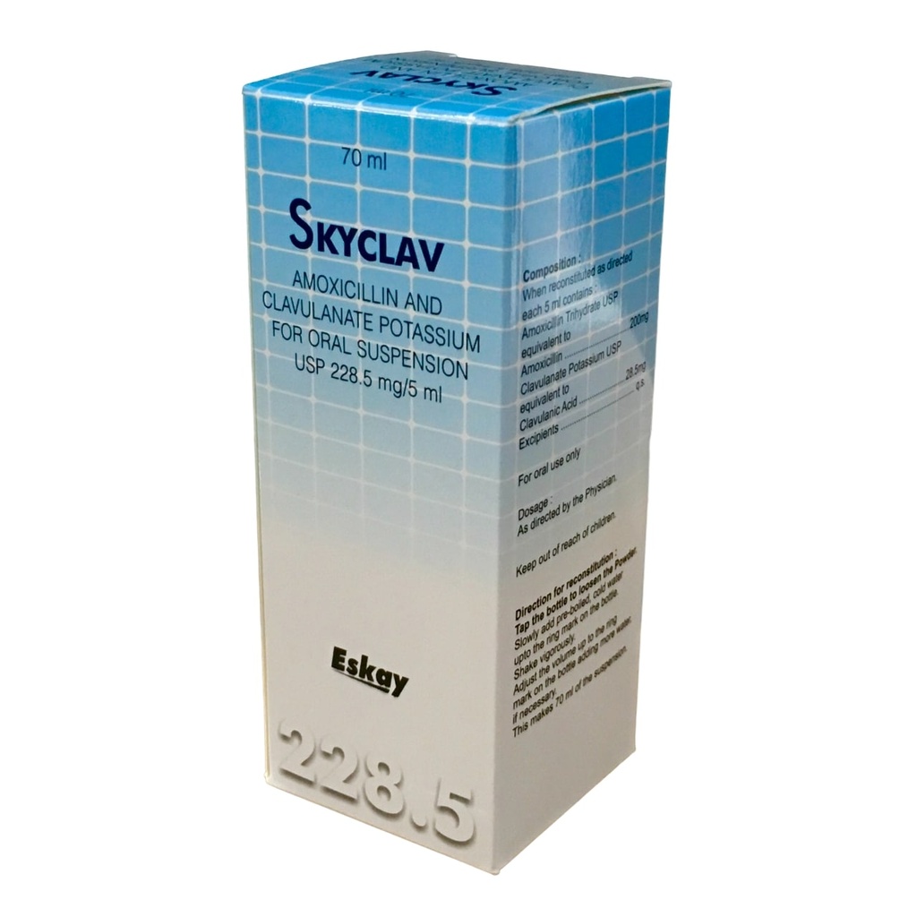 Skyclav 228.5mg Suspension