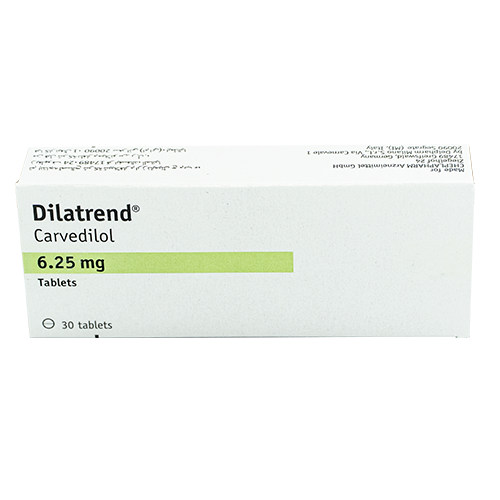 DILATREND 6.25MG 30's