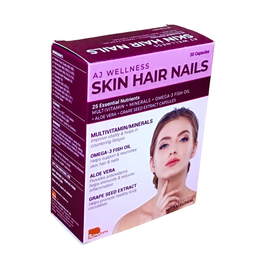 SKIN HAIR NAIL 30'S (AJ Wellness)