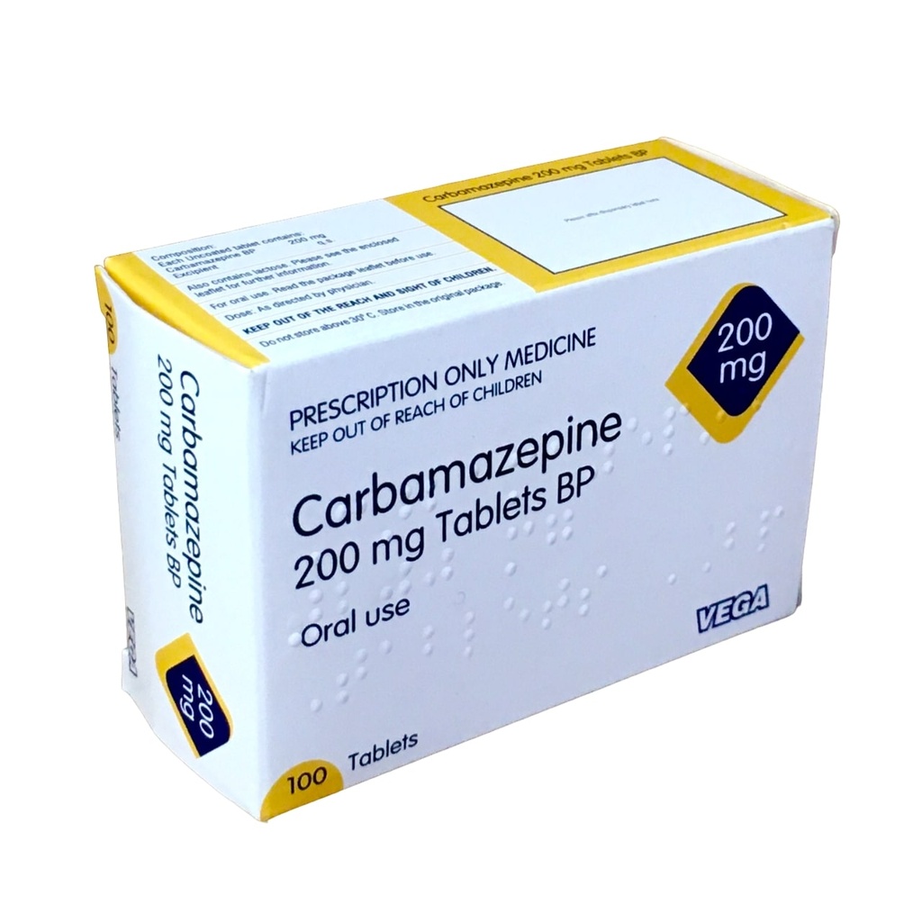 Carbamazepine tab 200mg VEGA UK
