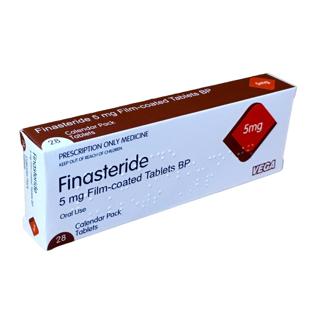 FINASTERIDE TABLETS 5MG 28' VEGA UK