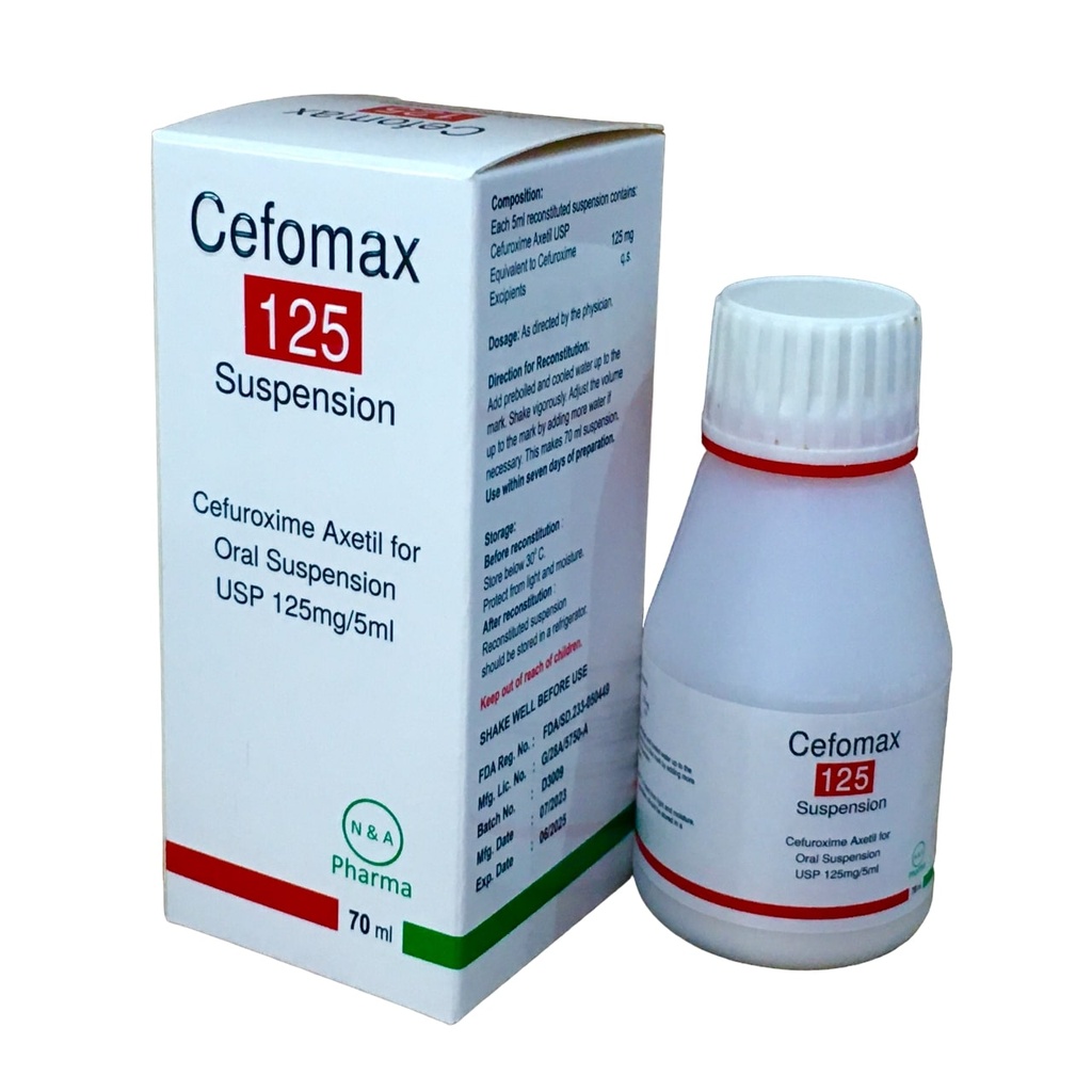 Cefuroxime Susp 70ml (Cefomax)
