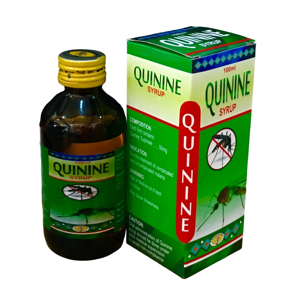 QUININE SYRUP 100ML (PKU)