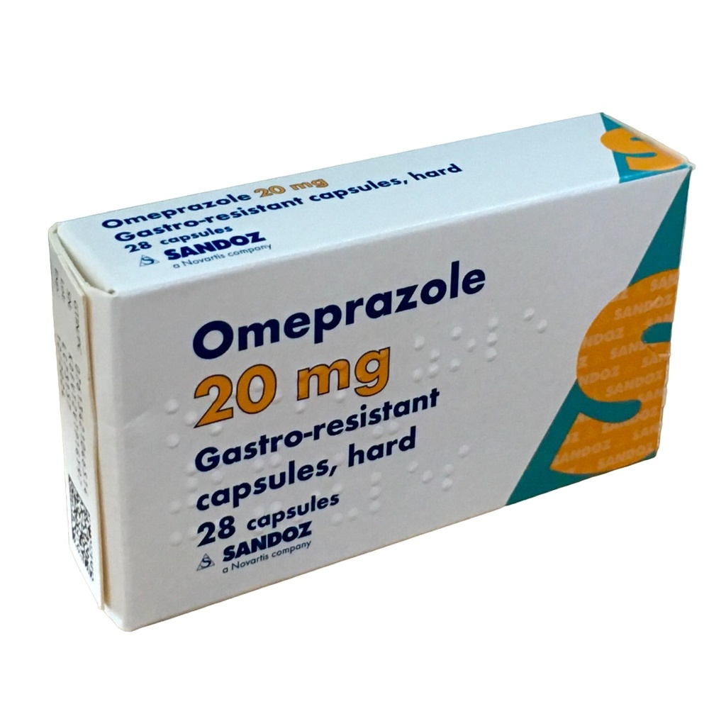 OMEPRAZOLE 20MG 28'S (Sandoz)