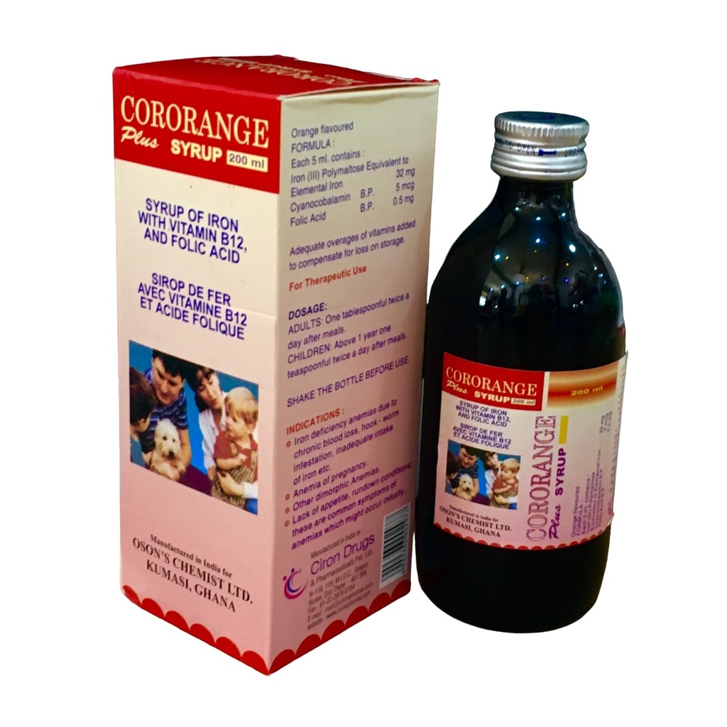 Cororange Syr 200ml