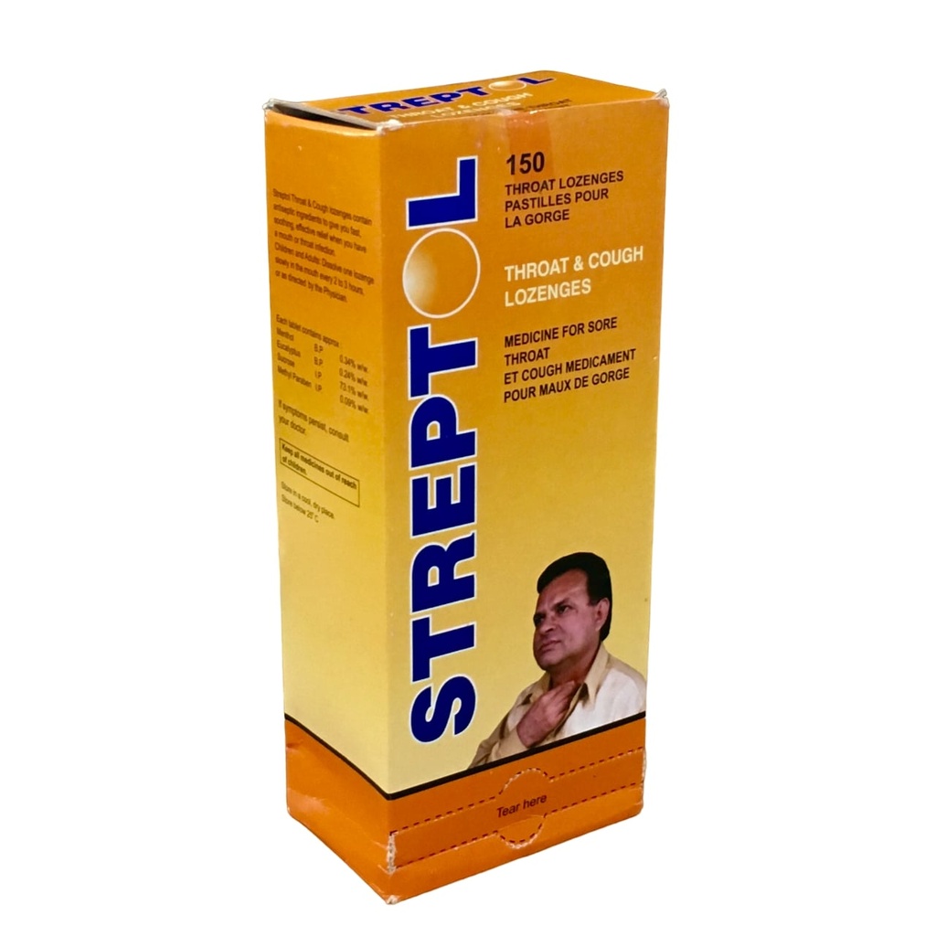 STREPTOL LOZ 25'S