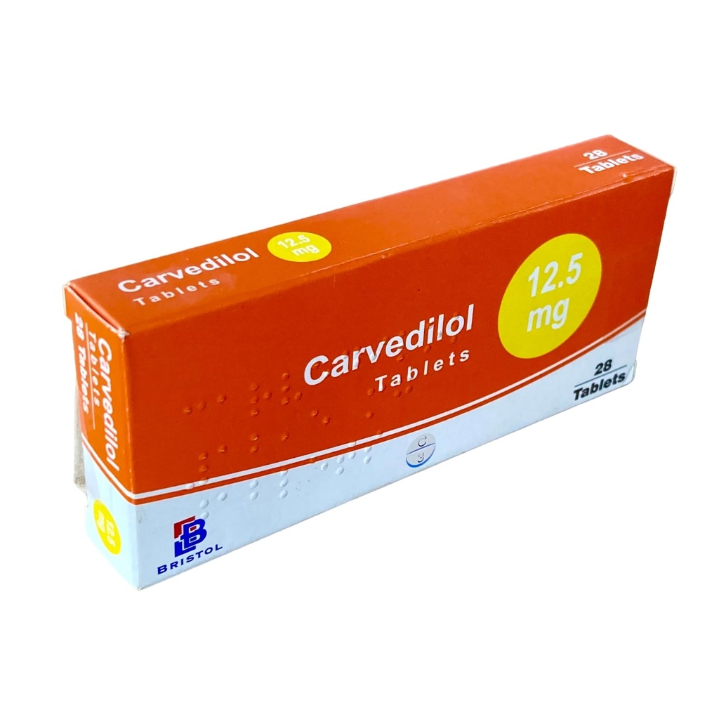 CARVEDILOL 12.5MG TABS 28'S UK