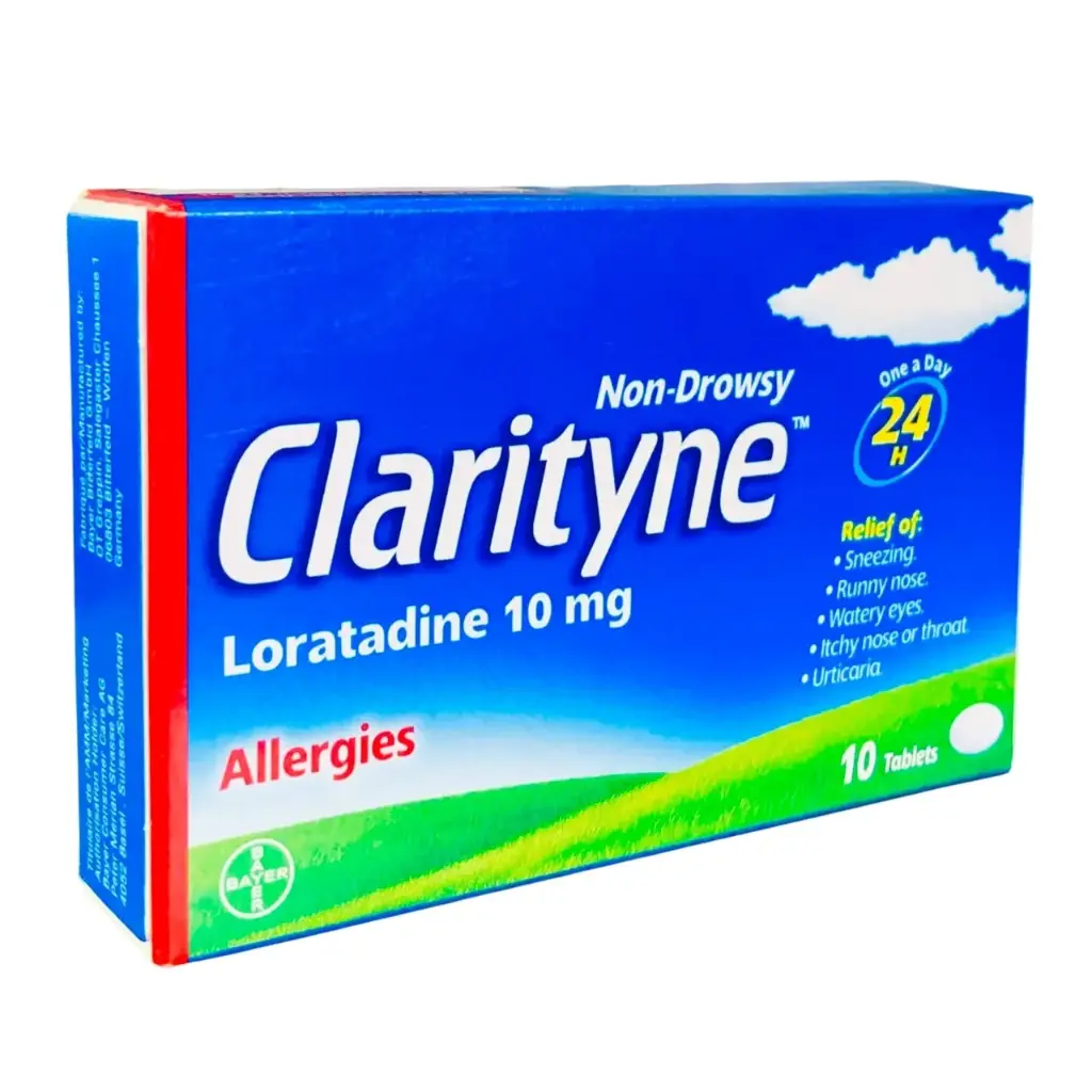 CLARITYNE 10MG TAB 10'S (Loratidine)