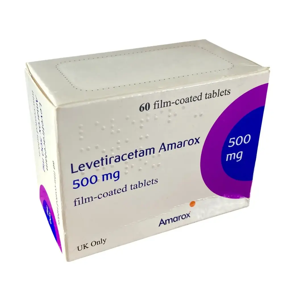 LEVETIRACETAM 500MG 60S