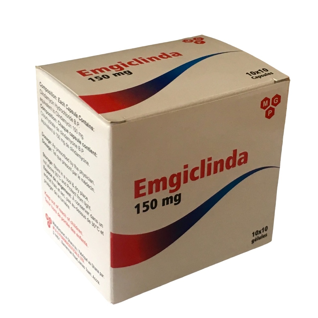 Emgiclinda 150mg (Clindamycin)
