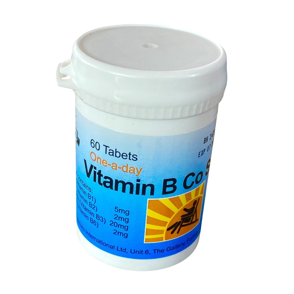 ZANZA VIT. B-COMPLEX STRONG TABS 60'