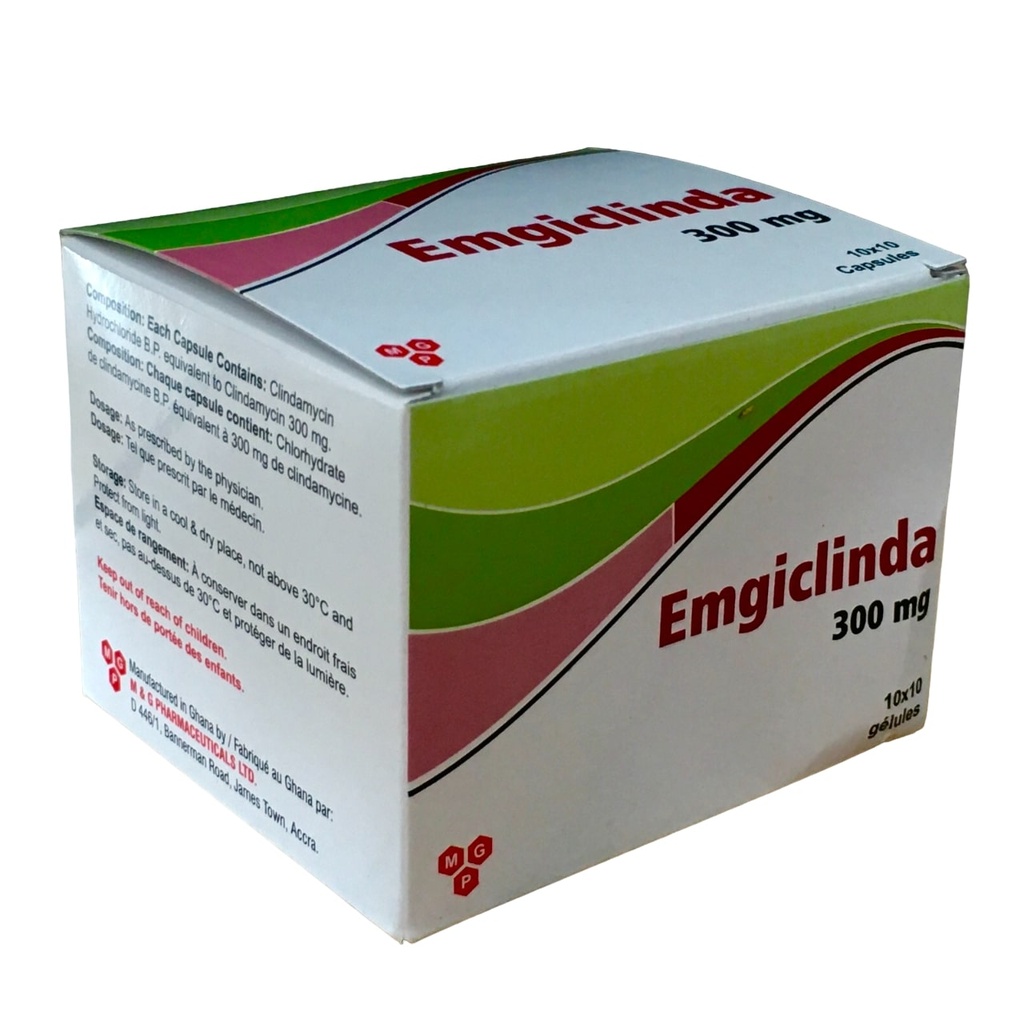 Emgiclinda 300mg (Clindamycin)