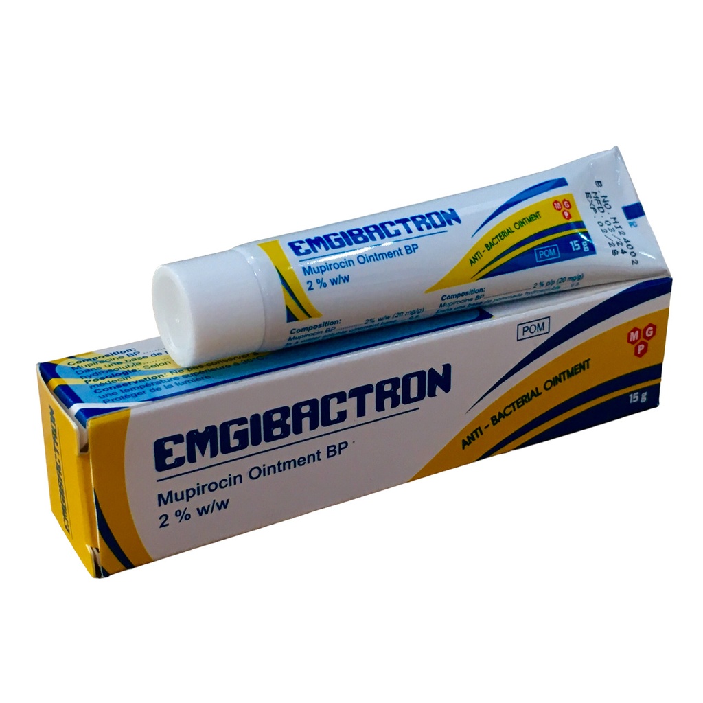 [M&G-06] EMGIBACTRON 2% 15gm (Mupirocin)