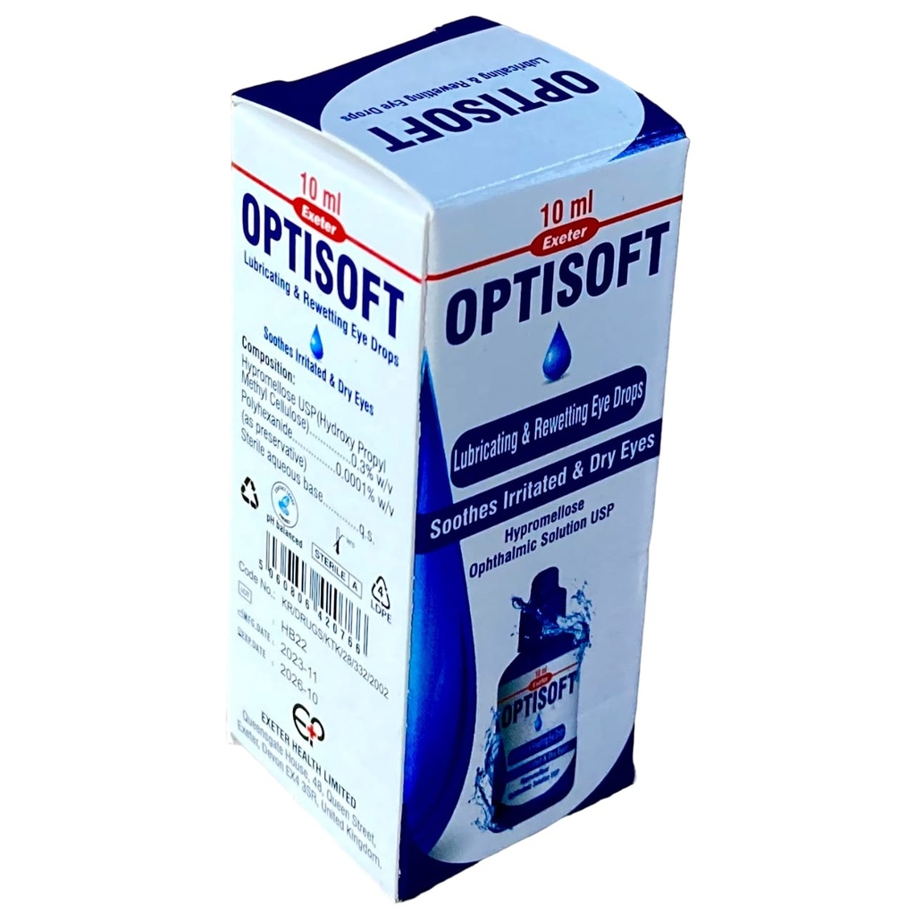 OPTISOFT LUBRICATING / REWETTING EYE DROP