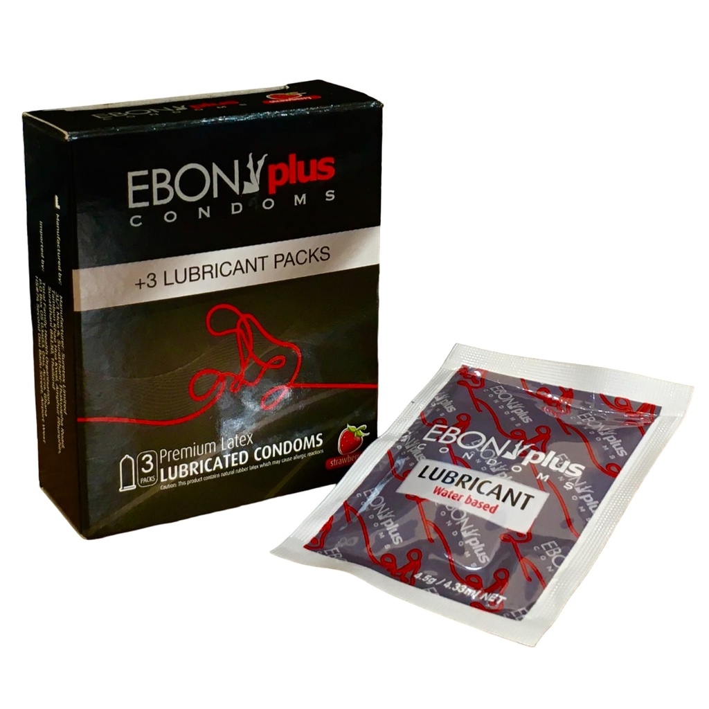 [THO-03] EBONY PLUS Condoms 3's