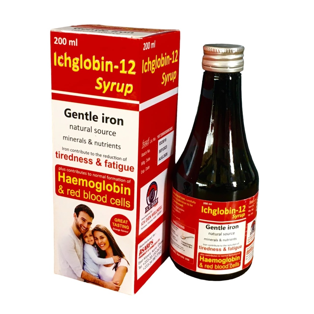 Ichglobin-12 Syr 200ml