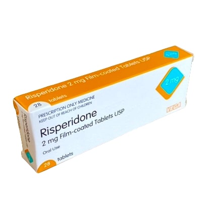 RISPERIDONE TABLETS 2MG 28s VEGA UK