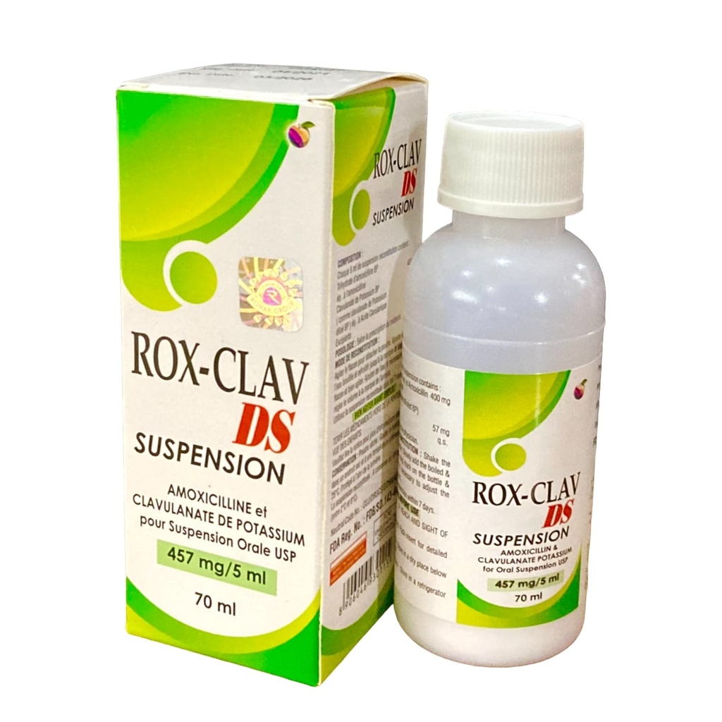 [RXM-104] ROX-CLAV 457MG/5ML SUSP (Amoksiklav)