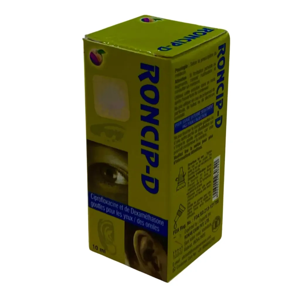 [RXM-81] Roncip-D Eye/Ear Drop (Cipro+Dexa)