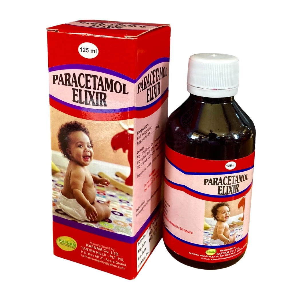 [KAF-14] Paracetamol Syr 125Mg/5Ml 100Ml (Kafnam)