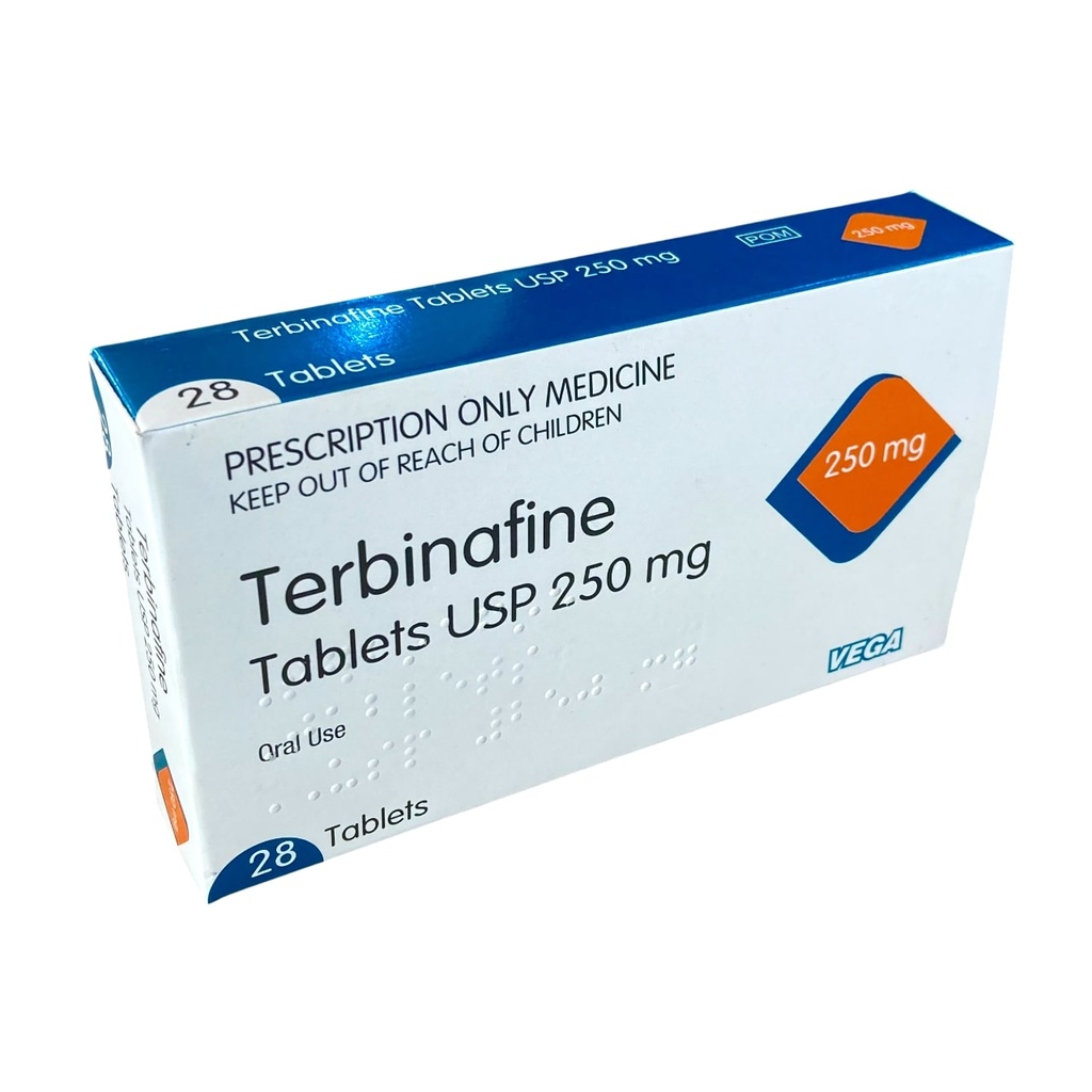 TERBINAFINE TABS 250MG 28's VEGA