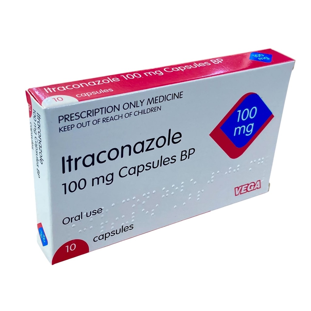 [PNC_VGA-132] ITRACONAZOLE Caps 100mg 10'S (VEGA)