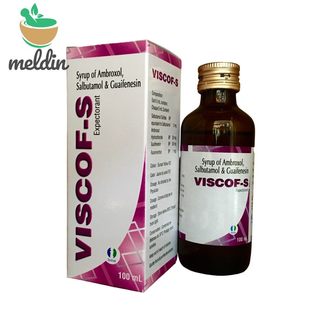 VISCOF S SYR 100ML