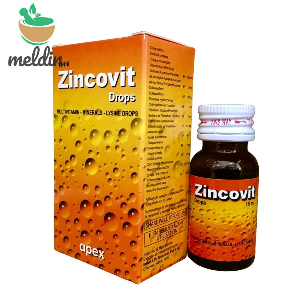 Zincovit Drops 15Ml